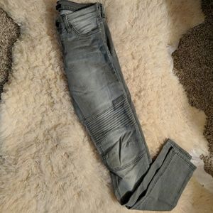 Flying monkey moto jeans